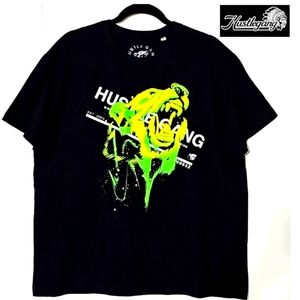 Hustle Gang Apparel Graphic Black Shortsleeve Crewneck T-Shirt. Men's Size: XL.
